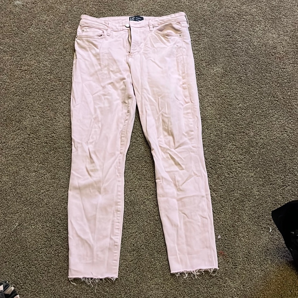 Light pink jeans
